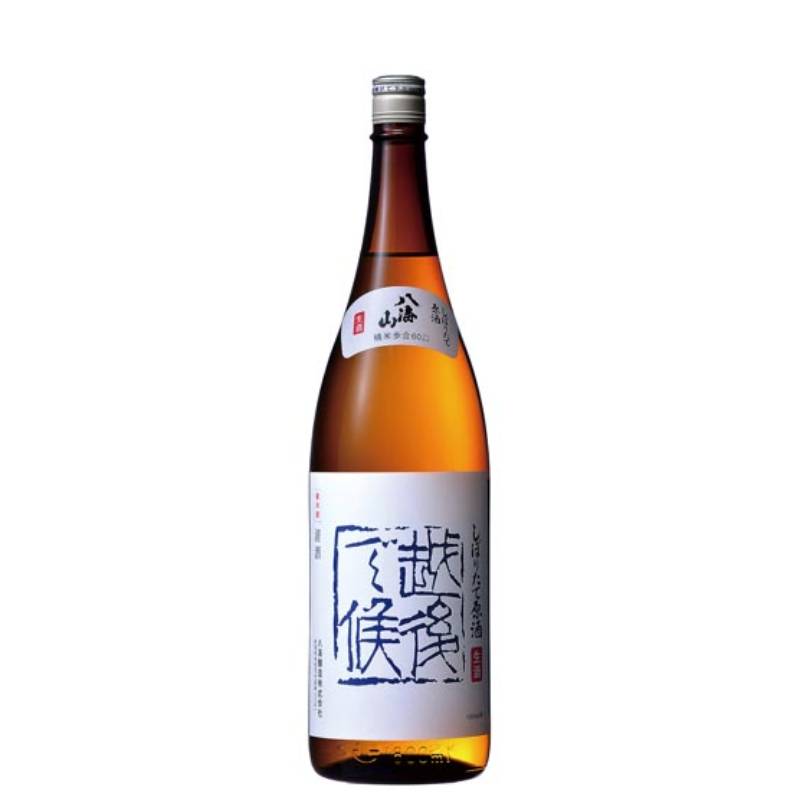 八海山 しぼりたて原酒 越後で候(青越後)