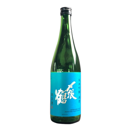 〆張鶴　純米吟醸　越淡麗　原酒